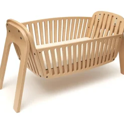 Berceau cododo évolutif Kodo Mousse en bois naturel (80 x 43 cm)