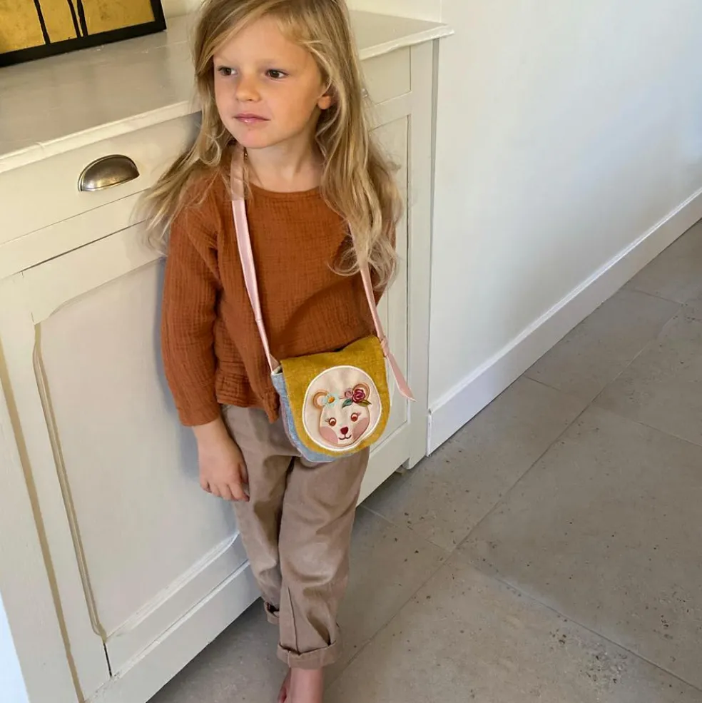 Besace enfant madame ours