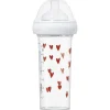 Biberon anti colique Coeurs (210 ml)