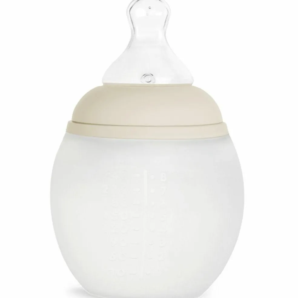 Biberon anti-colique en silicone sand (240 ml)