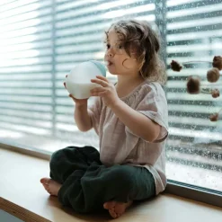 Biberon anti-colique en silicone ivy green (240 ml)