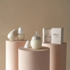 Biberon anti-colique en silicone sand (150 ml)