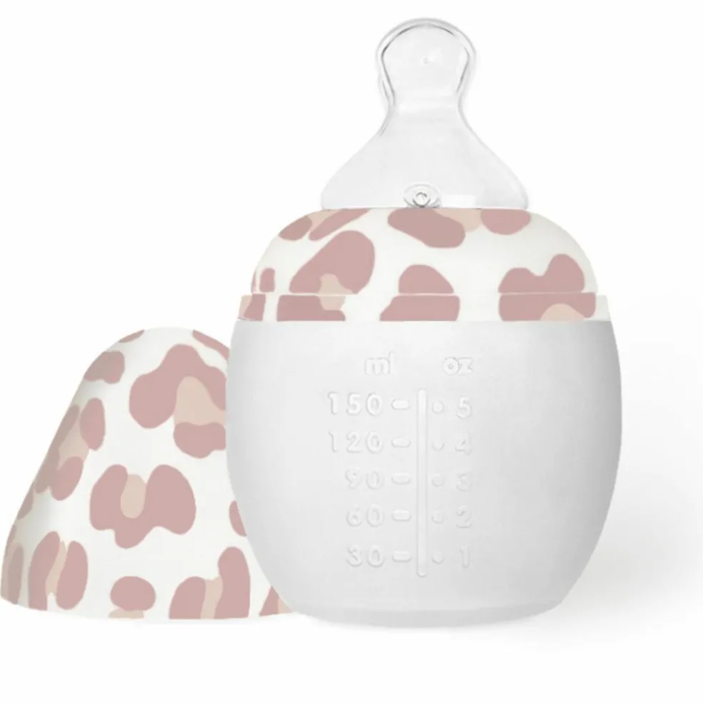 Biberon anti-colique en silicone Graouu Pink (150 ml)