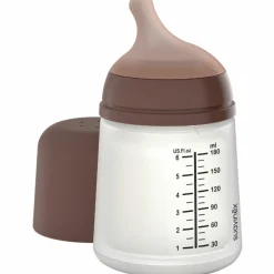 Biberon anti-colique Zerø.Zerø - Taille unique Spécial Allaitement - A Deep (180 ml)
