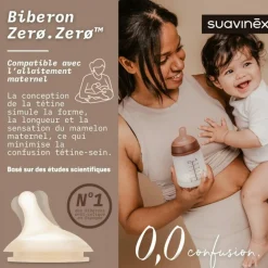 Biberon anti-colique Zerø.Zerø - Débit Moyen - M Medium (270 ml)