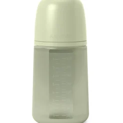 Biberon silicone débit moyen colour essence vert (240 ml)