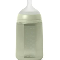 Biberon silicone débit moyen colour essence vert (240 ml)