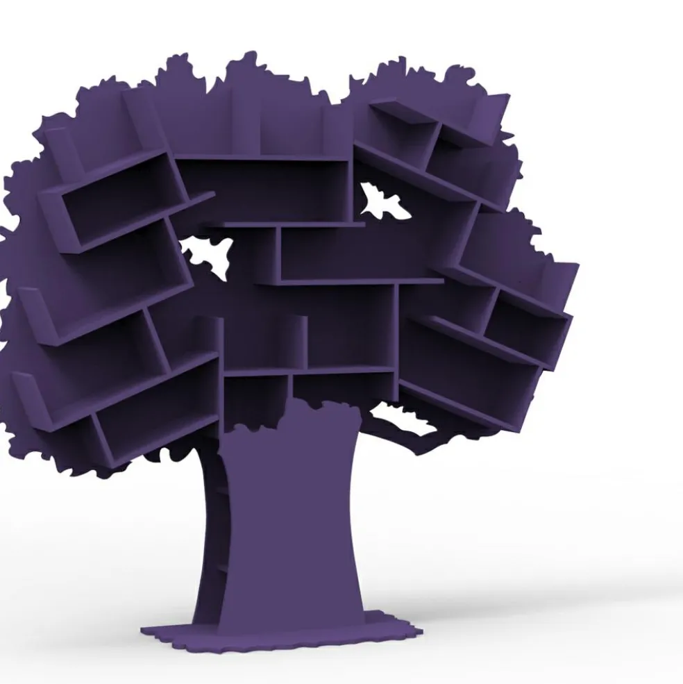 Bibliothèque arbre Tess (coloris au choix)