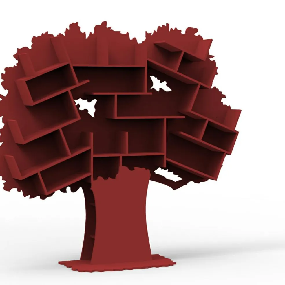 Bibliothèque arbre Tess (coloris au choix)