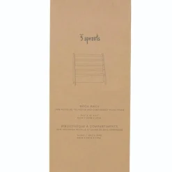 Bibliothèque en tissu recyclé Uni crème - Reconditionné