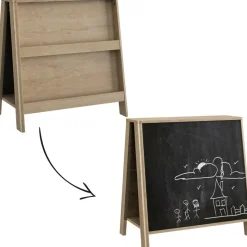 Bibliothèque et tableau noir 2 en 1 Achille