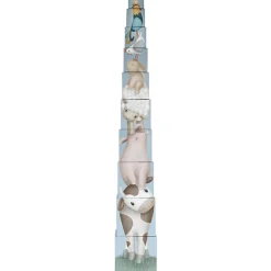 Blocs à empiler en carton Little Farm