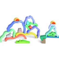 Blocs à empiler Nature et Animaux