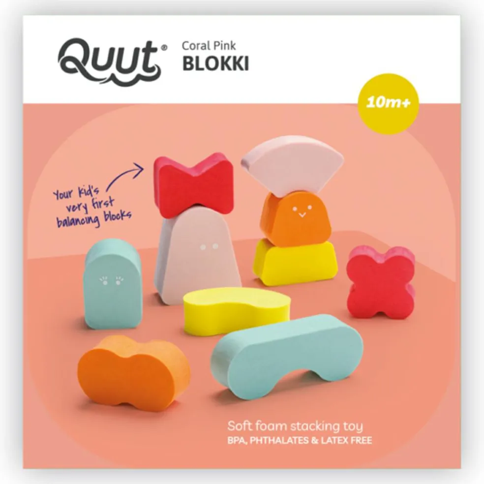 Blocs de construction en mousse Blokki Corail