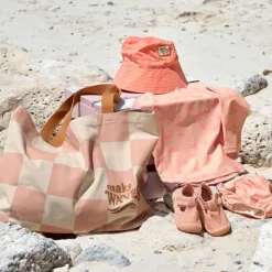 Bob anti-UV corail (7-18 mois)