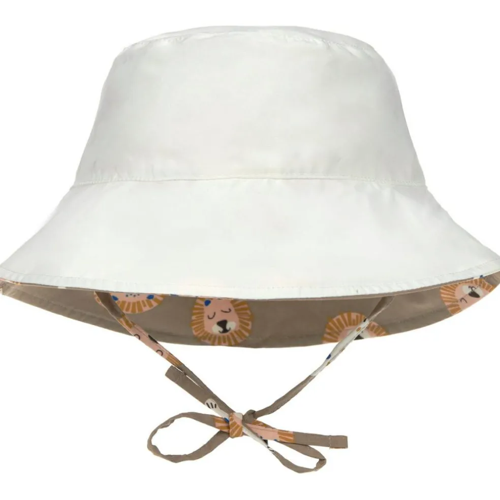 Bob réversible anti-UV Wild Cats choco (7-18 mois)