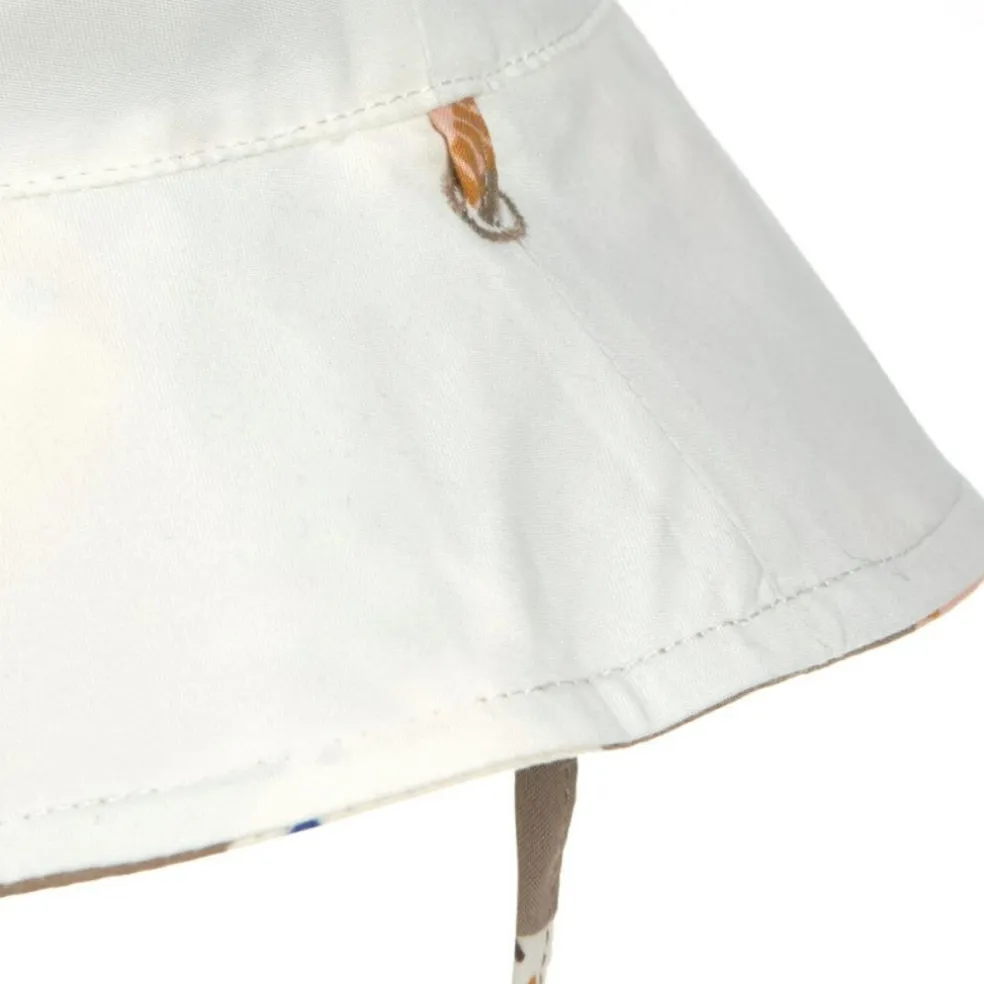 Bob réversible anti-UV Wild Cats choco (7-18 mois)