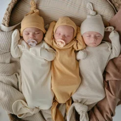 Body combinaison à nouer Mustard