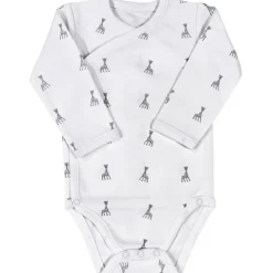 Body manches longues blanc Sophie la Girafe (1 mois)