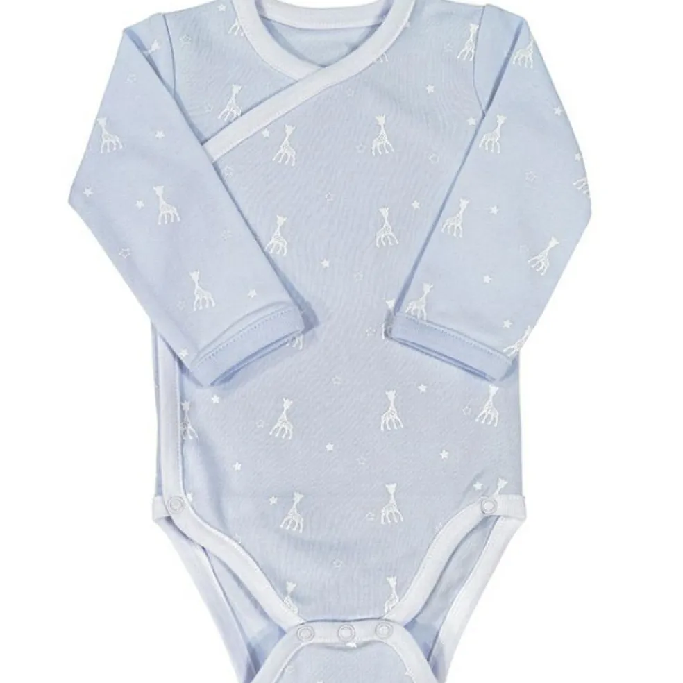 Body manches longues bleu Sophie la Girafe (3 mois)