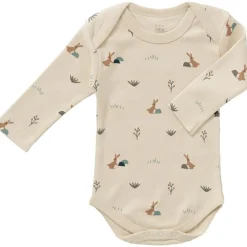Body manches longues en coton bio Rabbit (6-12 mois : 67 à 74 cm)