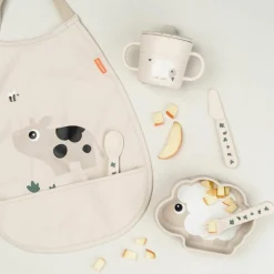 Bol silicone avec ventouse Sheepy Sable