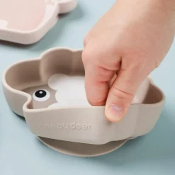 Bol silicone avec ventouse Sheepy Sable
