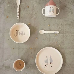 Bol Tiny Farmer mouton et oie naturel