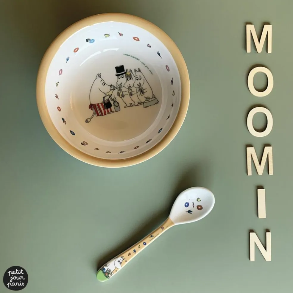 Bol ventouse avec cuillère Moomin