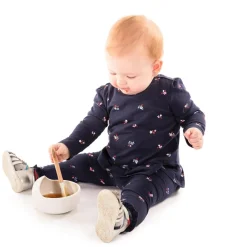 Bol ventouse et cuillère gris