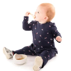 Bol ventouse et cuillère gris