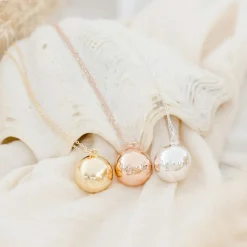 Bola de grossesse Astre chaîne (or jaune 18 carats)