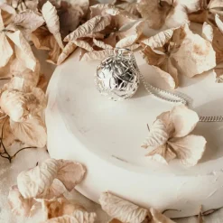 Bola de grossesse Canopée chaîne (plaqué argent 925)