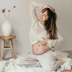 Bola de grossesse Canopée chaîne (or jaune 18 carats)