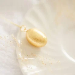 Bola de grossesse Cocon chaîne (or jaune 18 carats)