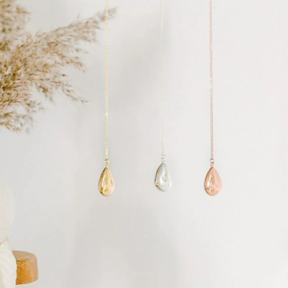 Bola de grossesse Goutte chaîne (or jaune 18 carats)