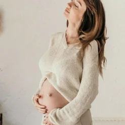 Bola de grossesse Gri-Gri Etoile du nord chaîne (or jaune 18 carats)