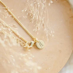 Bola de grossesse Gri-Gri Cœur chaîne (or jaune 18 carats)