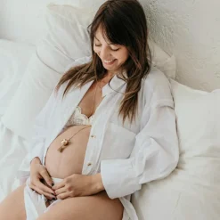 Bola de grossesse Mala chaîne (or jaune 18 carats)