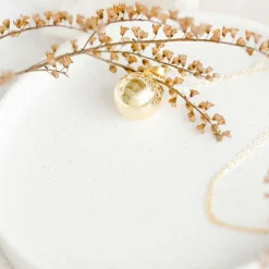 Bola de grossesse Origine chaîne (or jaune 18 carats)