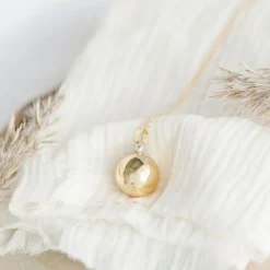 Bola de grossesse Origine Perle chaîne (or jaune 18 carats)