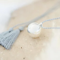 Bola de grossesse Origine cordon personnalisable (plaqué argent 925)
