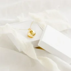 Bola de grossesse Pleine Lune chaîne (or jaune 18 carats)