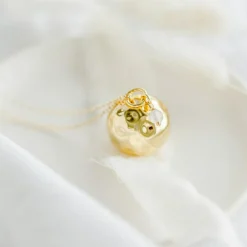 Bola de grossesse Pleine Lune chaîne (or jaune 18 carats)