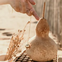 Bola de grossesse Pleine Lune chaîne (or jaune 18 carats)