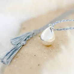 Bola de grossesse Prune Goutte nuage (plaqué argent 925)