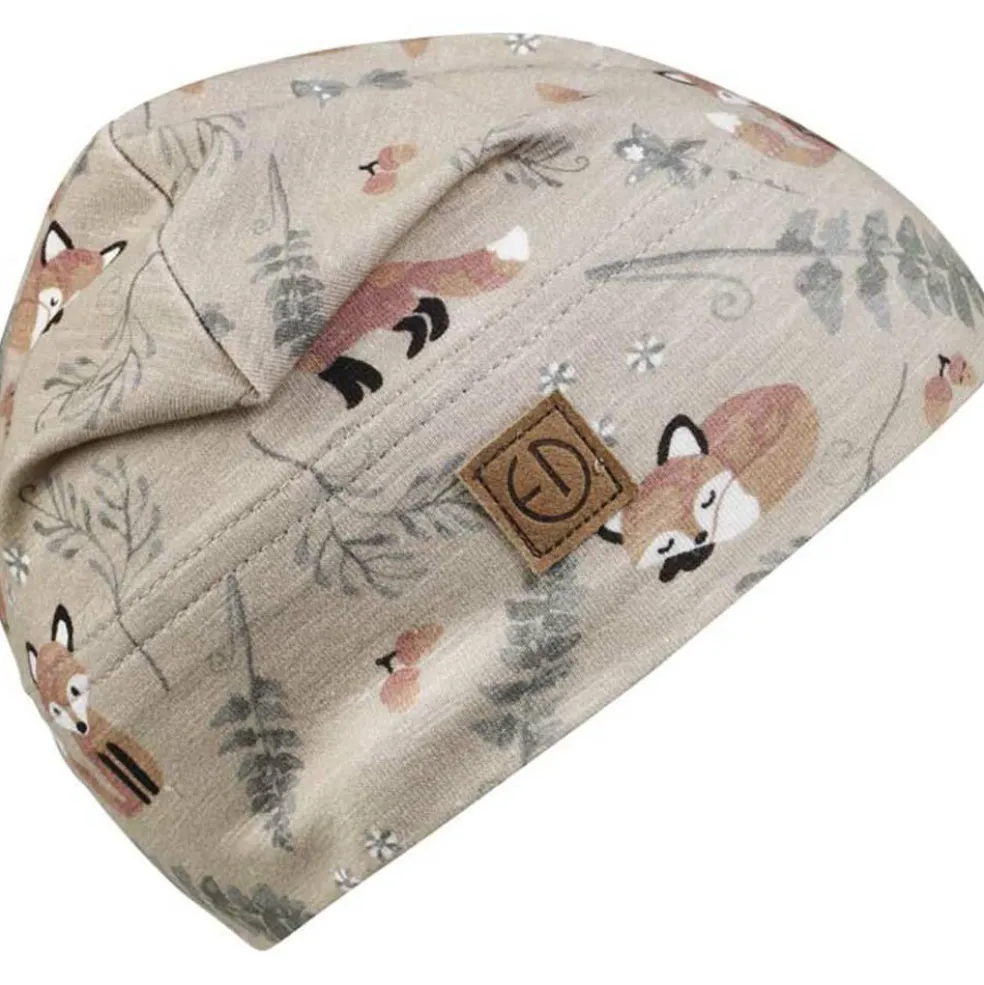 Bonnet d'automne en coton Nordic Woodland (2-3 ans)