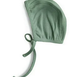 Bonnet de naissance à nouer Roman Green