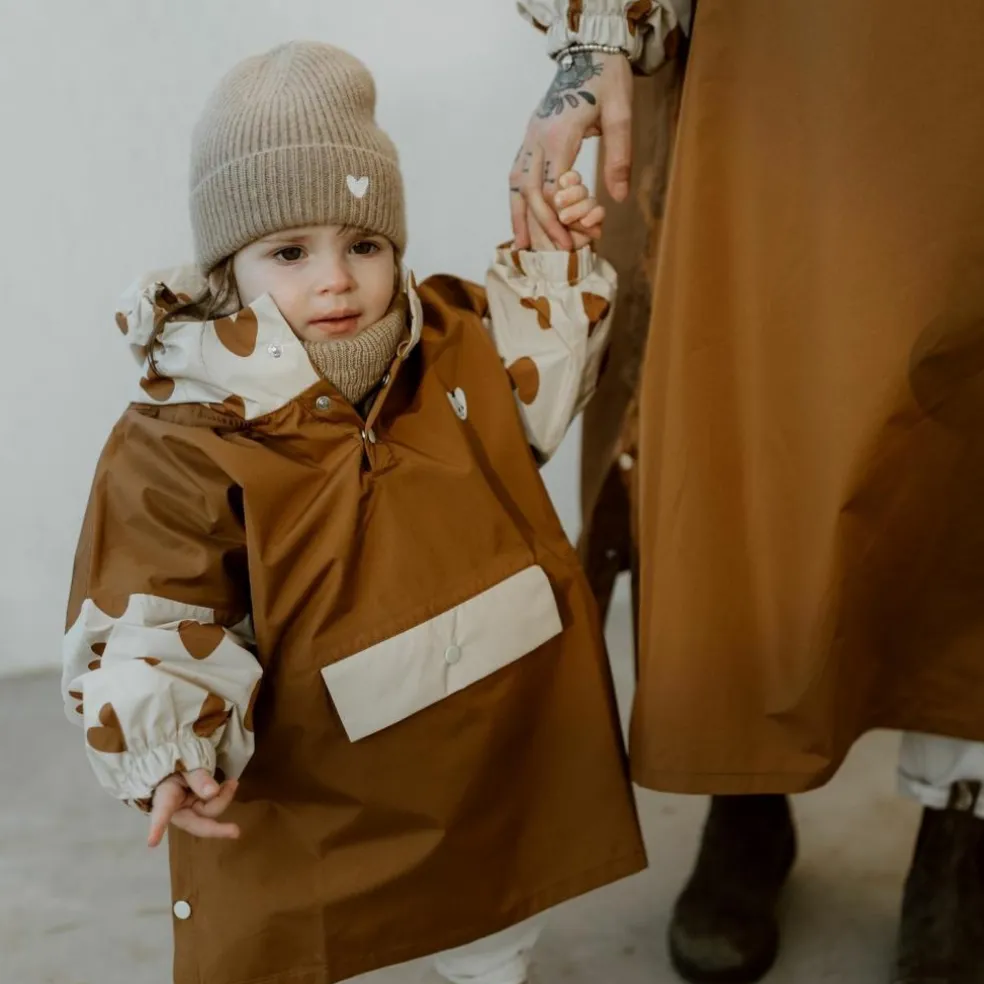 Bonnet en laine Sable (0-12 mois)