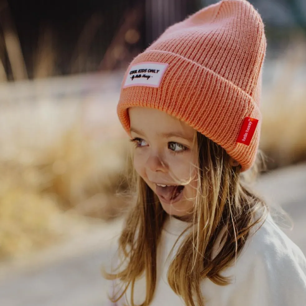 Bonnet Pop Apricot (2-5 ans)